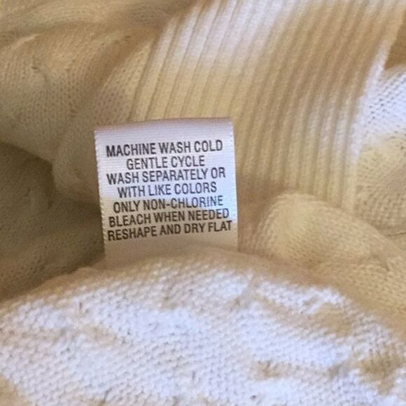 NWT White sweater with a basket weave design in size 3 XL any STUDIO WORKS - Picture 13 of 13